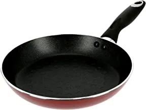 Royalford 24 cm Three Layer Non-Stick Fry Pan, Red
