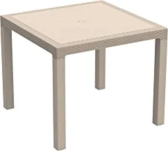 Cosmoplast Plastic Cedarattan Dining Table