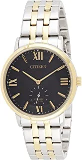 Citizen Men Black Dial Stainless Steel Analog Watch - Be9176-76E
