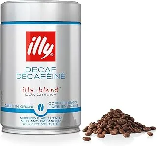 Illy grani deca decaffeinated espresso coffee beans, 250 g - Pack of 1