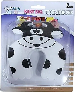 Home Pro Home Ad+ Baby Safety Eva Door Stopper 2-Pieces Set, Assorted Design