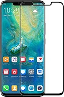 Huawei Mate 20 Pro 5D Curved Edge To Edge Tempered Glass Screen Protector - Black