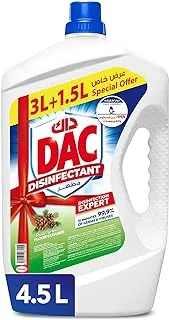 Dac Disinfectant Floor Cleaner - Pine, 4.5L