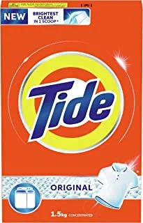 Tide Laundry Powder Detergent Original Scent 1.5 Kg