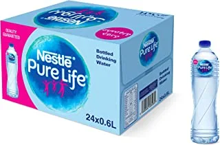 Nestle Pure Life Bottled Still Drinking Water - 24 x 600 ml