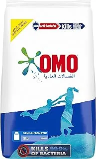 OMO Semi-Automatic Antibacterial Laundry Detergent Powder, for 100% effective stain removal, 5Kg