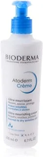 كريم Bioderma Atoderm فائق التغذية للبشرة العادية إلى الجافة الحساسة ، 200 مل