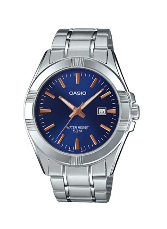 CASIO Men's Stainless Steel Analog Wrist Watch MTP-1308D-2AVDF 