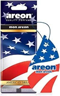 Areon MON Modern Design Hanging Car Air Freshener, American Dream Scent (1)