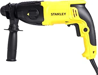 Stanley Power Tool Corded 26mm 800W 3Mode SDS-Plus Hammer with Chuck,SHR263KC-B5