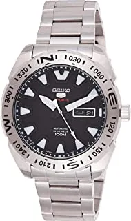 Seiko Mens Automatic Watch, Analog Display And Stainless Steel Strap Srp739J1