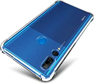 جراب لهاتف Huawei Y9 Prime 2019 ، [نحيف للغاية] [زوايا معززة] غطاء جراب TPU شفاف مقاوم للصدمات ومقاوم للخدش لهاتف Huawei Y9 Prime 2019 - شفاف