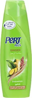Pert Plus Shampoo With Ginger For Anti-Hair Fall, 400 ml