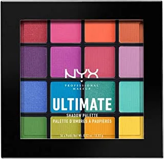 Nyx Professional MakEUp Ultimate Shadow Palette, Brights 04