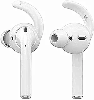 Ahastyle Premium Silicone Earhooks For Airpods & Earpods (L/S) - White
