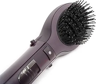 BaByliss Air Styler Pro, 1000W, 2 Speeds and Temperature, Cool Air, Paddle Brush, Round Brush, Ionic Function, AS115PSDE, Purple