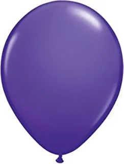 Qualatex Latex Balloon 6-Pieces, 11-inch Size, Purple Violet