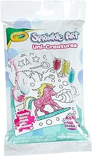 Crayola - Sprinkle Art, Uni-Creature Activity Kit