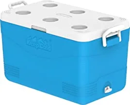 كوزموبلاست - صندوق حفظ بارد بلاستيك للنزهات 60 لتر - أزرق