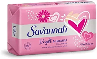 Savannah Bar Soap Bright & Beautiful, 125 gram