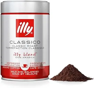 Illy Espresso Medium Roasted Ground Coffee,  250g