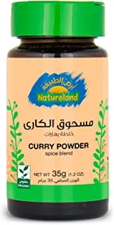 Natureland Curry Powder Spice Blend, 35 G, Beige