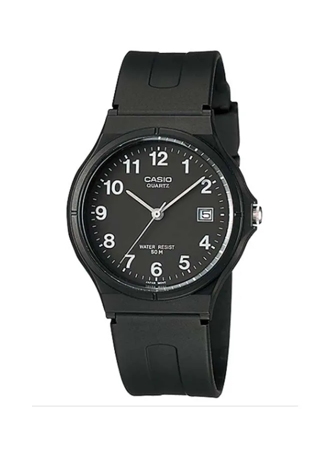 CASIO Men's Resin Analog Wrist Watch MW-59-1BVDF 