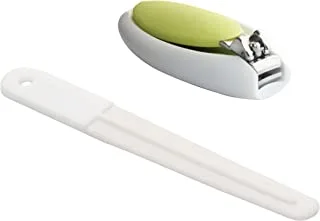 Moon Baby Health Care Nail Clipper And Baby Nail File For Infants, 0M+, Multi