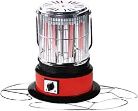 كولين دفاية كهربائية دائرية 6 انابيب تصميم دائري 2000 وات احمر واسود