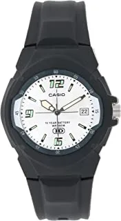 Casio analog watch ten year battery life for boys
