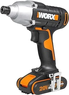 WORX 20V Impact Driver 140Nm, 1 * 2.0Ah, 1 Hour Charger, Injection Box