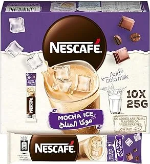 Nescafe Mocha Ice Coffee Mix 25g (10 Sticks)
