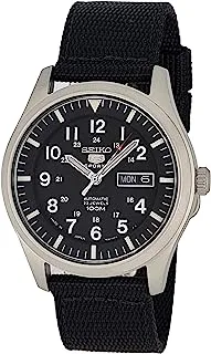 Seiko Men Automatic Watch With Analog Display And Nylon Strap Snzg15J1, 2724303272770