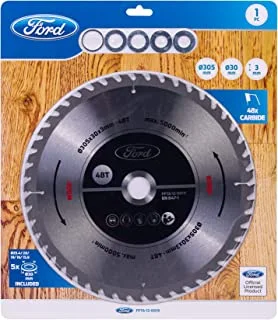 Ford Tools Circular Saw Blade - High-Quality Blade for Precise and Efficient Cutting,long life in steel,For Wood Cutting, softwood, chipboard,3mm, FPTA-12-0019