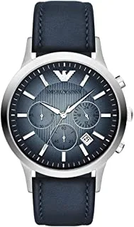 Emporio Armani multifunction stainless steel watch, 43mm case size