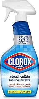 Clorox Bathroom Cleaner Spray, Kills 99.9% Of Germs, 500Ml