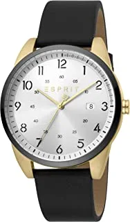 Esprit Men's Cameo Fashion Quartz Watch Analog Display With Leather Strap