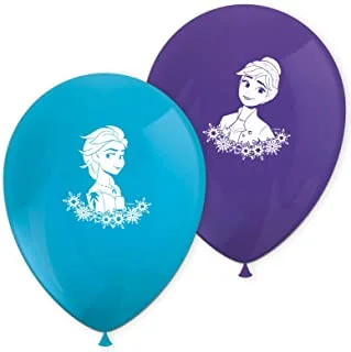 Procos Disney Frozen 2 Printed Balloons 8 Pieces, 11 Inch Size