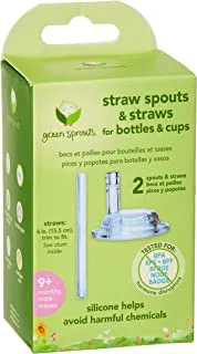 Straw Spouts And Straws For Bottles & Cups (2 Pack)-9Mo+