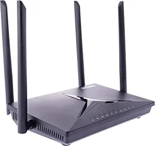 راوتر D-Link AC1200 Wi-Fi Gigabit (DIR-825) ، ثنائي النطاق 802.11ac ، جودة الخدمة المضمنة ، دعم WPS ، تشفير لاسلكي WPA / WPA2