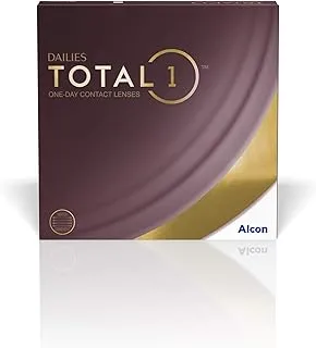 Dailies Total 1 One-Day Contact Lenses, Diopter (-6.00) - 90 Lens Pack