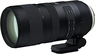 تامرون SP 70-200 مم f / 2.8 DI VC USD G2 Telephoto Zoom Lens لكاميرا نيكون ، أسود