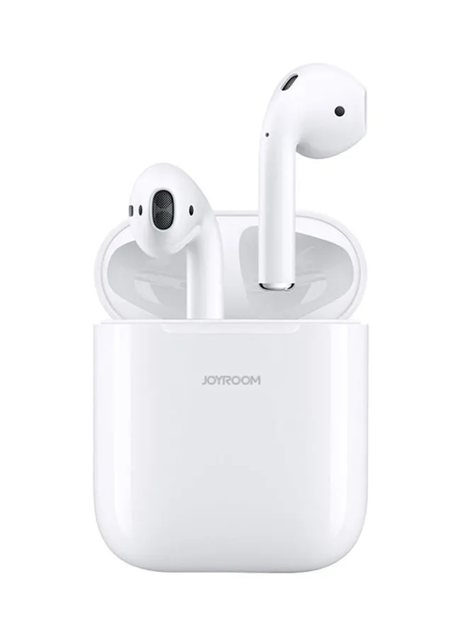 Joyroom TWS Bluetooth In-Ear Earbuds With Charging Case White