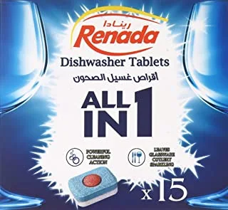 Renada Dishwasher, Tablets, 15 Tablets