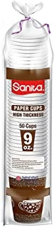 Sanita Paper Cups 9 Oz 50 Cups