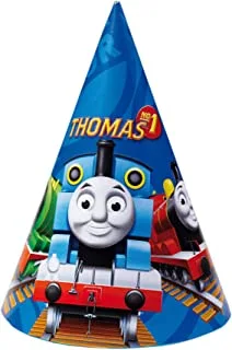 قبعات الحفلات توماس والأصدقاء من أمسكان ، 6 قطع