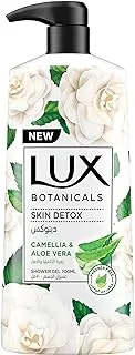 Lux Botanicals Perfumed Body Wash, Skin Detox, Camelia & Aloe Vera, with 100% natural extracts suitable for all skin types, 700ml