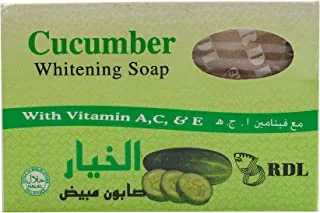 Rdl Cucumber Soap With Vitamin A, C And E For Whitening, 135G