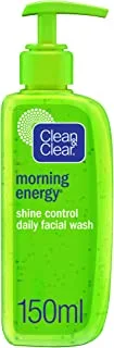 CLEAN & CLEAR Daily Face Wash, Morning Energy, Shine Control, 150ml