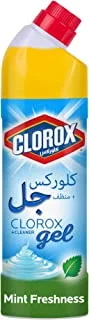 Clorox Multi-Purpose Bleach Gel Disinfectant Cleaner, Kills 99.9% Germs And Viruses, Mint Freshness Scent, 750Ml